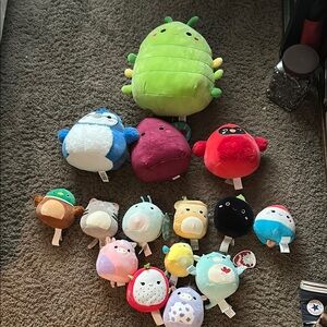 Colorful Plush Toy Collection